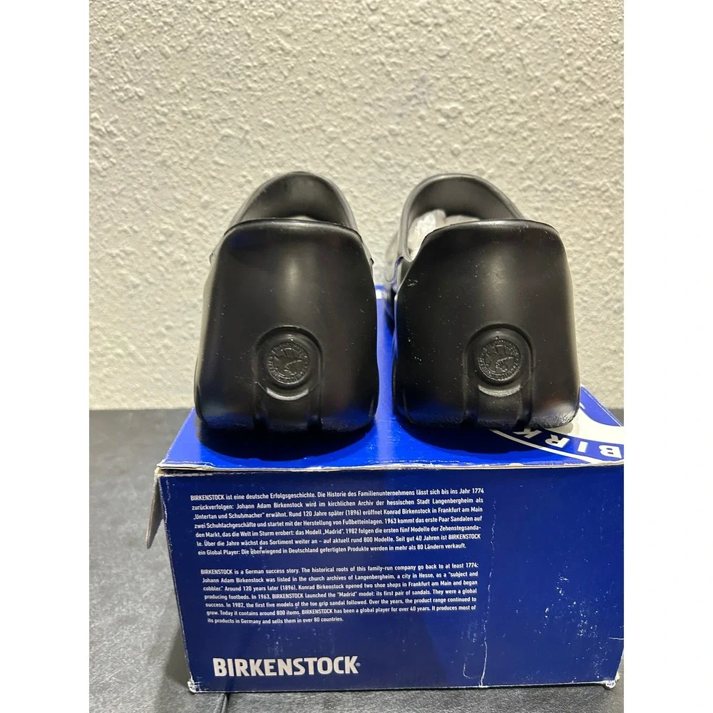 Birkenstock A 640 Polyurethane Black EU 46 US M13 Mens